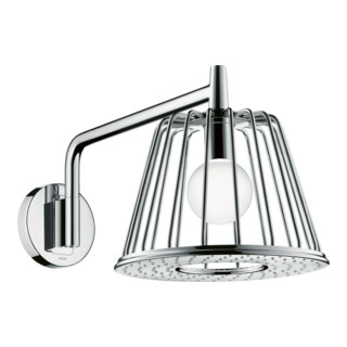 hansgrohe Douche de tête Axor Nendo avec bras mural, 275 mm, 1 jet, chrome