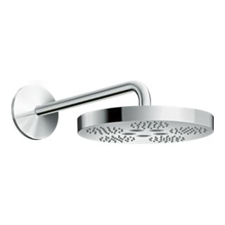 hansgrohe Douche de tête Axor One avec bras de douche, 1 jet, chrome