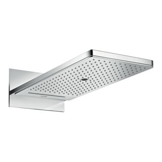 hansgrohe Douche de tête Axor Wa encastrée, 250x580 mm, 3 jets, chrome