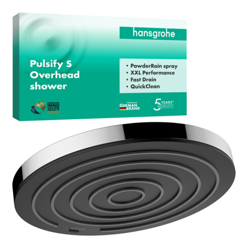 hansgrohe Douche de tête Pulsify S 260 1jet, chrome