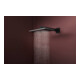 hansgrohe Douche de tête Raindance Alive Q 2jets, pression min. 1 bar, noir mat