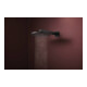 hansgrohe Douche de tête Raindance Alive S 2jets, EcoSmart, Pression min. 1,2 bar, noir mat