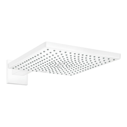 hansgrohe Douche de tête Raindance E 300 390mm Bras de douche, 1 jet, blanc mat