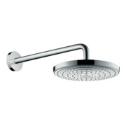 hansgrohe Douche de tête Raindance Select S 240 avec bras de douche, 2 jets, chrome