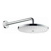 hansgrohe Douche de tête Raindance Select S 300 avec bras de douche, 2 jets, blanc/chrome