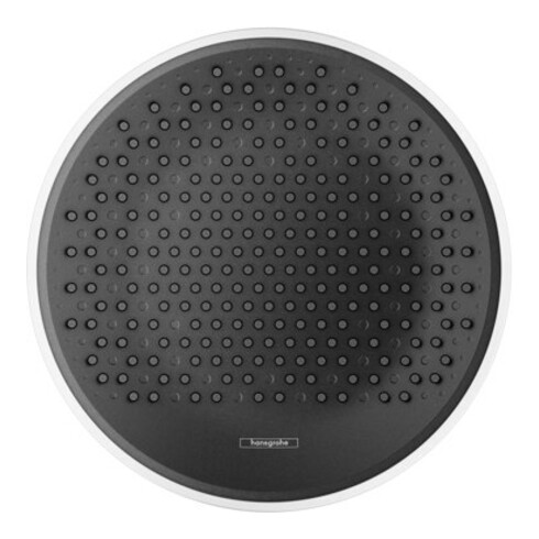 hansgrohe Douche de tête Rainfinity 250 Sortie 273 mm, 1 an, avec raccord mural, blanc mat