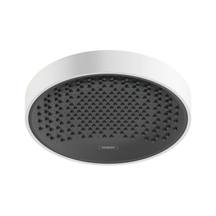 hansgrohe Douche de tête Rainfinity 250 Sortie 273 mm, 1 an, avec raccord mural, blanc mat