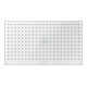 hansgrohe Douche de tête Rainmaker Select 460 1j, fixation murale, avec bras 462 mm, blanc/chrome