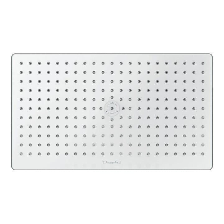 hansgrohe Douche de tête Rainmaker Select 460 1j, fixation murale, avec bras 462 mm, blanc/chrome