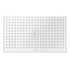 hansgrohe Douche de tête Rainmaker Select 460 1j, fixation murale, avec bras 462 mm, blanc/chrome