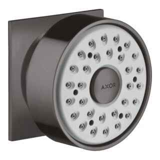 hansgrohe Douche latérale Axor d'angle rosée, pivotante, 1 jet, bleu brossé vc