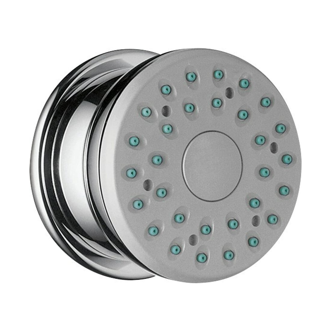 hansgrohe Douche latérale Bodyvette avec arrêt d'eau, rosace ronde, 1 jet, chrome