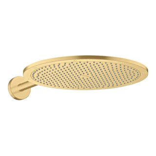 hansgrohe Douchette Axor avec bras, chromé, 350 mm, 1 an, or brossé optique