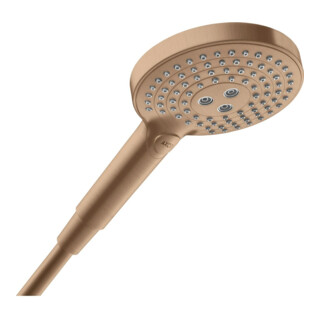 hansgrohe Douchette Axor intérieure WF, 120 mm, 3 jets, brossée, or rouge