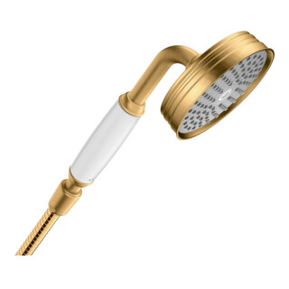 hansgrohe Douchette Axor Montreux 100 mm, 1 jet, laiton brossé