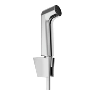 hansgrohe Douchette Bidette S 1jet/Porter S avec flexible 1250 mm chrome