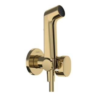hansgrohe Douchette Bidette S pour eau froide avec flexible 1250 mm et Porter PGO
