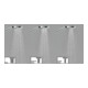 hansgrohe Douchette Croma Select E Vario blanc/chrome