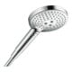 hansgrohe Douchette EcoSmart Axor, 120 mm, 3 jets, chrome, alimentation interne-1