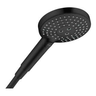 hansgrohe Douchette EcoSmart Axor, robinetterie encastrée, 120 mm, 3 jets, noir mat