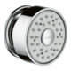 hansgrohe Douchette latérale Axor rosace ronde, pivotante, 1 jet, chrome-1