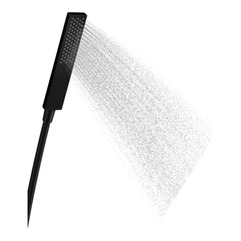 hansgrohe Douchette Pulsify E avec débitmètre 3 bar 8 l/min, noir mat