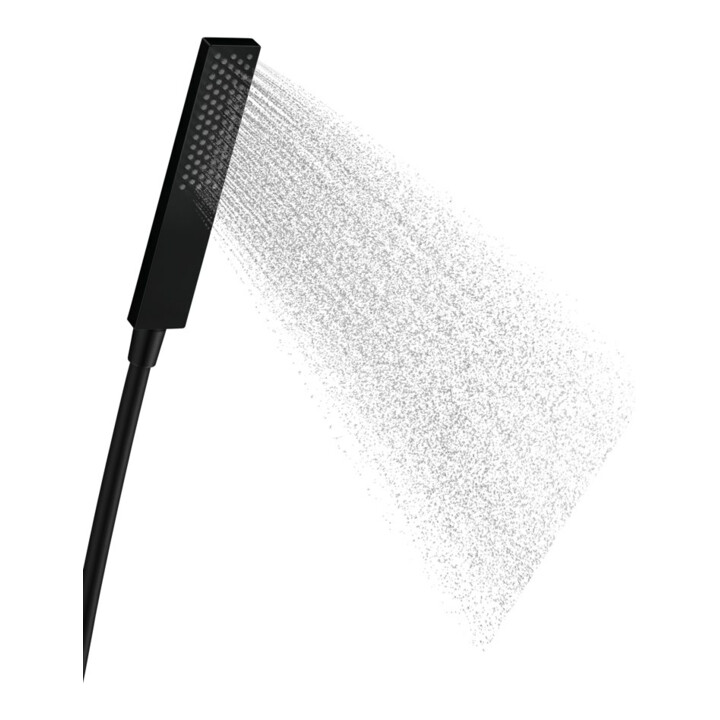 hansgrohe Douchette Pulsify E avec débitmètre 3 bar 8 l/min, noir mat
