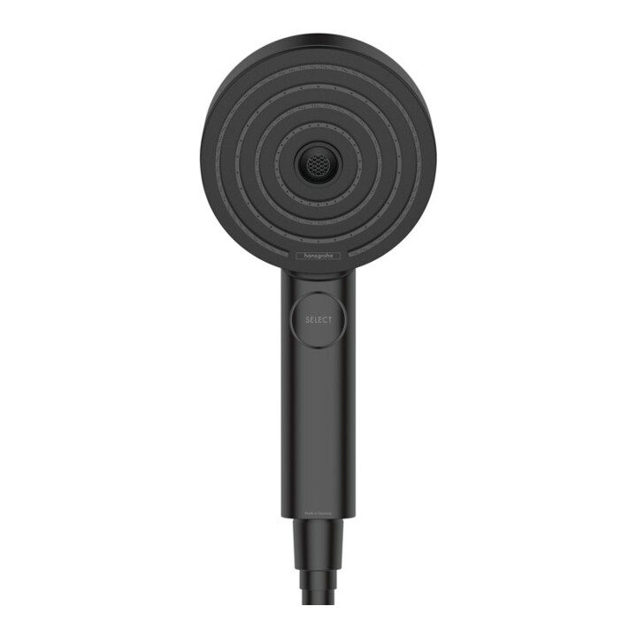 hansgrohe Douchette Pulsify Select S 105 Activation, 3 jets, noir mat