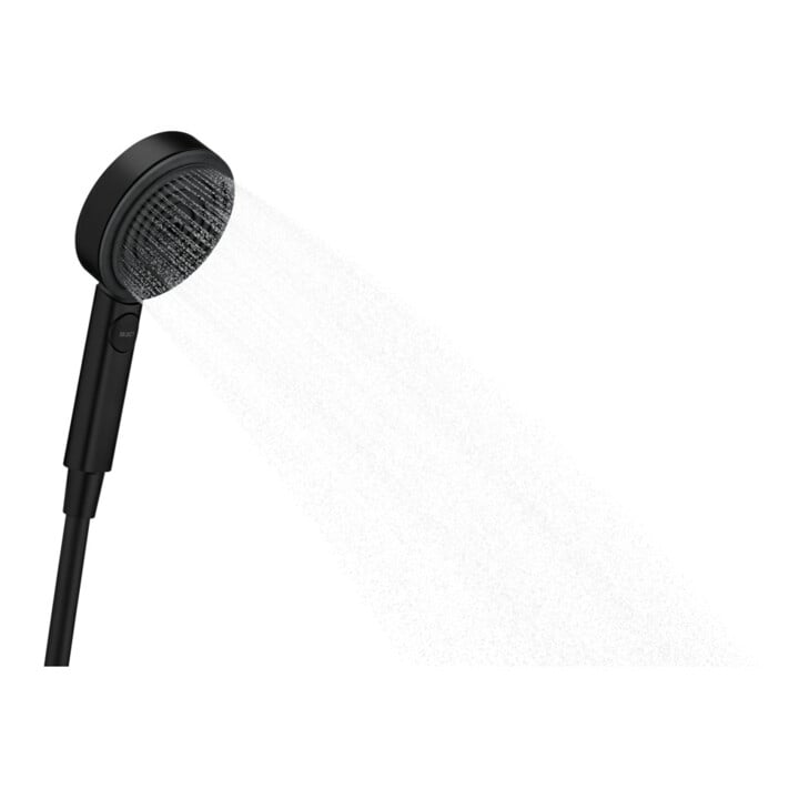 hansgrohe Douchette Pulsify Select S 105 Relaxation, 3 jets, noir mat