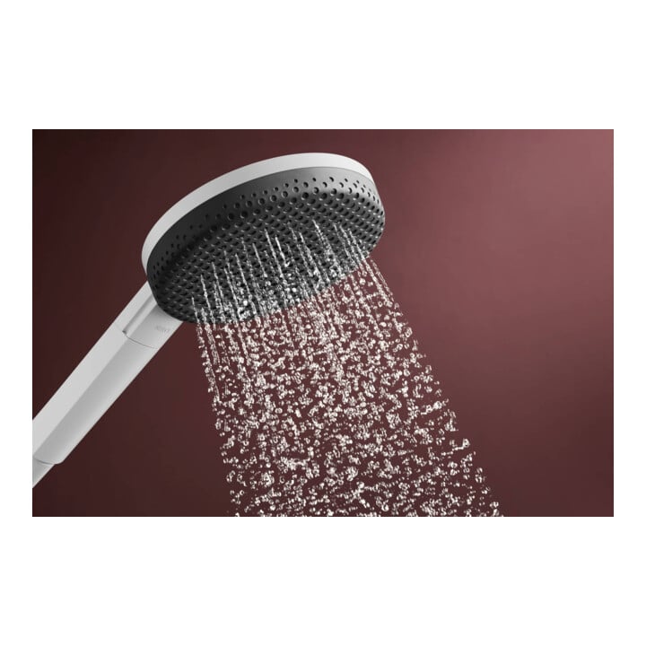 hansgrohe Douchette Raindance Alive Sel. S 125 mm, 3 jets, blanc mat