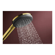 hansgrohe Douchette Raindance Alive Sel. S 125 mm, 3 jets, optique or poli-2