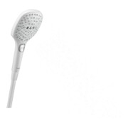 hansgrohe Douchette Raindance Select E 120 Tête de douche 120 mm, 3 jets, blanc mat-4