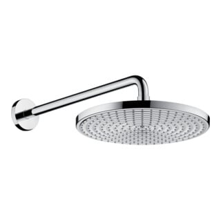 hansgrohe Douchette tête plate Raindance S 460mm bras de douche, chrome, 1 jet