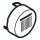 hansgrohe Druckknopf f UP-THM, Ta. Kopfbrause Rain gr., Mattweiß-4
