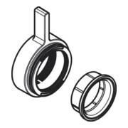 hansgrohe DuoTurn Poignée de dérivation/changement + bague coulissante MW-1