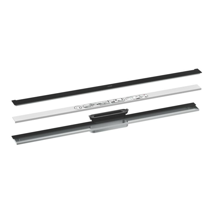 hansgrohe Duschrinne Drain 1000mm, FM-Set, z. Wandmont., matt-sw