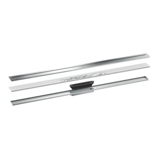 hansgrohe Duschrinne Drain 1200mm, Fertigset, frei im Raum, chrom