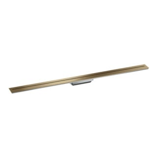 hansgrohe Duschrinne Drain 1200mm, FM-Set, z Wandmont., brush. bron
