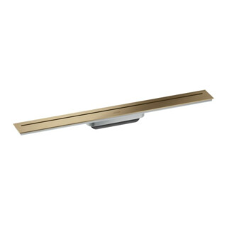 hansgrohe Duschrinne Drain 700mm, FM-Set, frei im Raum, brush. bron