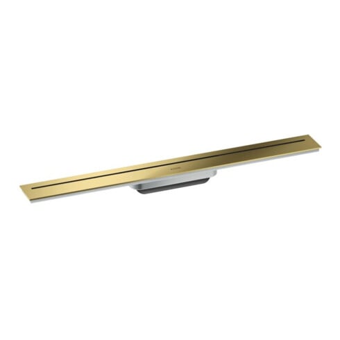 hansgrohe Duschrinne Drain 700mm, FM-Set, frei im Raum, po gol opt