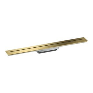 hansgrohe Duschrinne Drain 700mm, FM-Set, z Wandmont., pol. gol opt