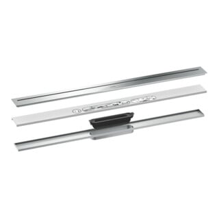 hansgrohe Duschrinne Drain 900mm, Fertigset, frei im Raum, chrom