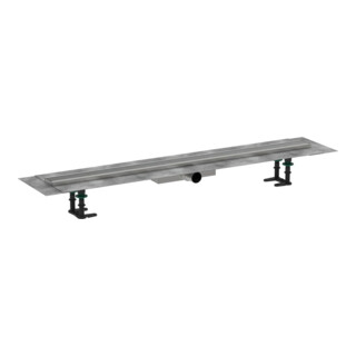 hansgrohe Duschrinne RainDrain Compact 1000mm, Set, f fl. Install., ES geb.