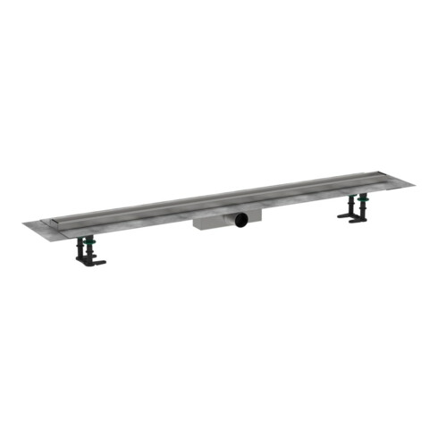 hansgrohe Duschrinne RainDrain Compact 1200mm, Set, befl, f Standardinst., chr