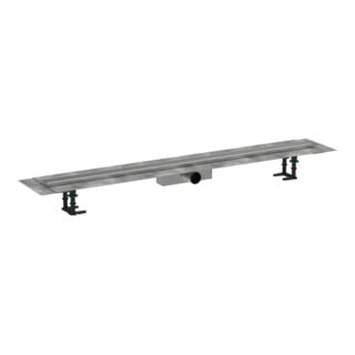 hansgrohe Duschrinne RainDrain Compact 1200mm, Set, f Standardinst., ES geb.