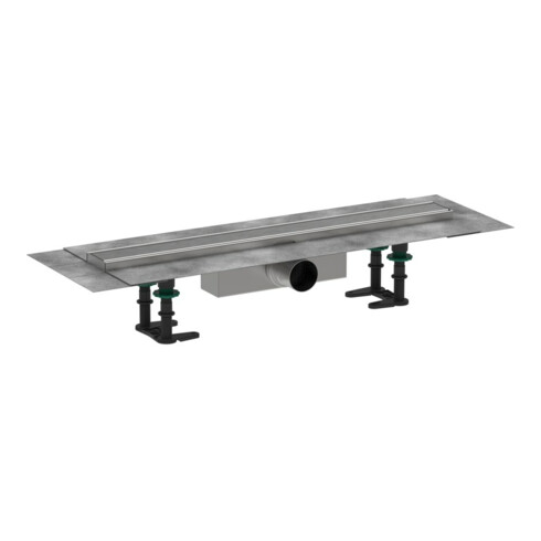 hansgrohe Duschrinne RainDrain Compact 600mm, Set, f Standardinst., ES geb.