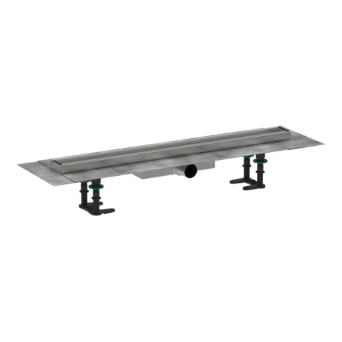 hansgrohe Duschrinne RainDrain Compact 700mm, Set, befl, f fl. Install., chr