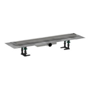hansgrohe Duschrinne RainDrain Compact 700mm, Set, befl, f fl. Install., chr
