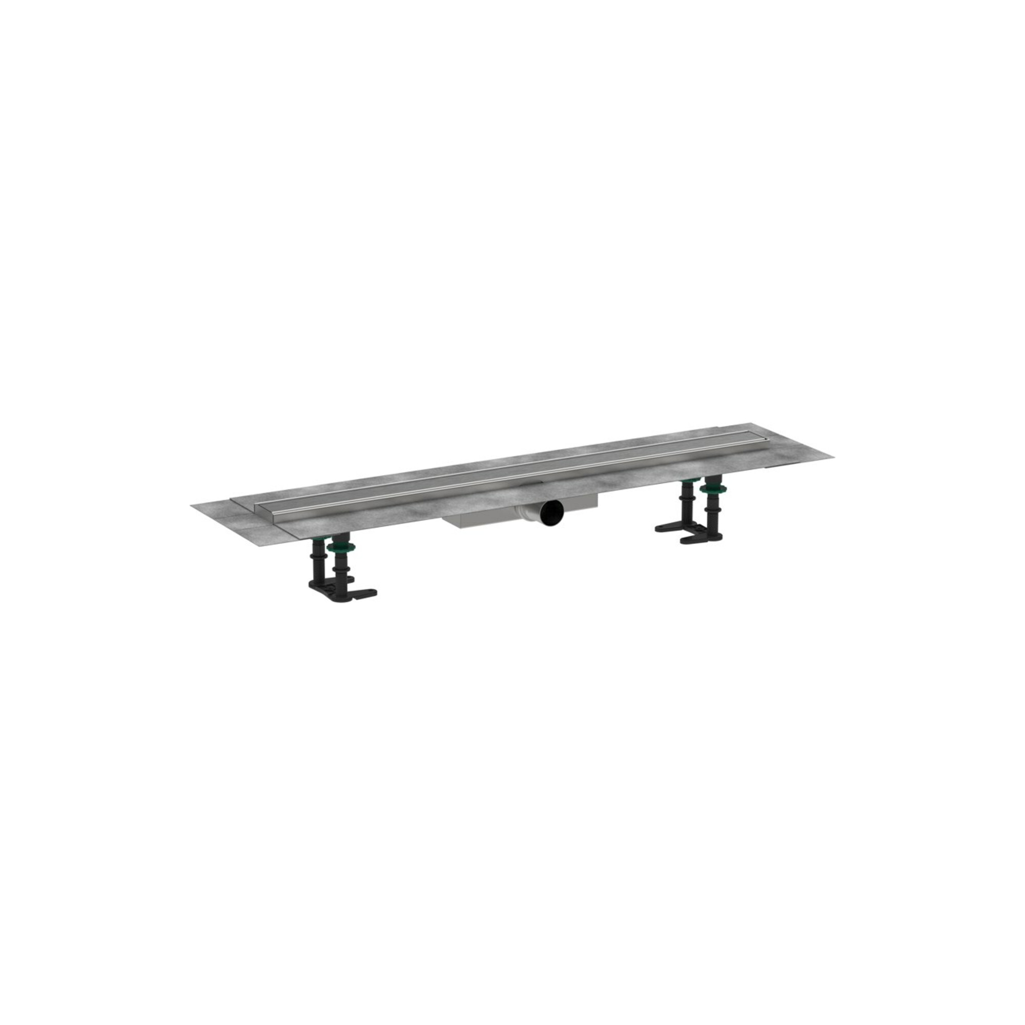 hansgrohe Duschrinne RainDrain Compact 800mm, Set, f fl. Install., ES gebürstet