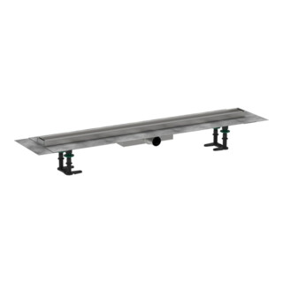 hansgrohe Duschrinne RainDrain Compact 900mm, Set, befl, f fl. Install., chr